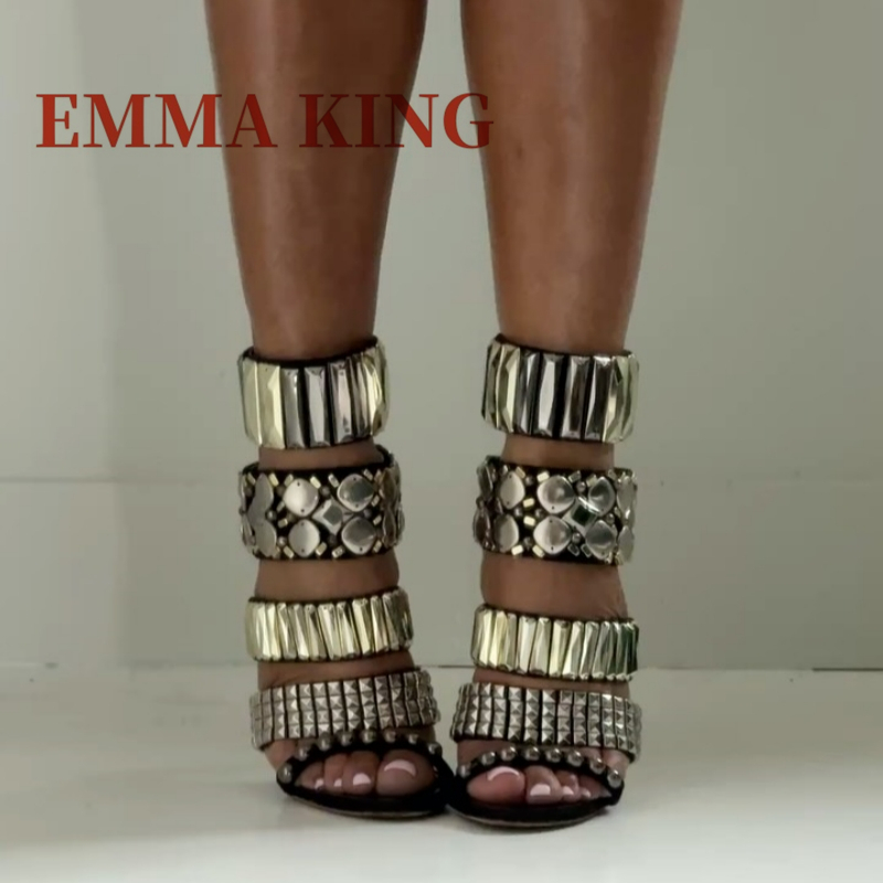 Black Embellished Ankle Strap  - Women Shoes Formal review and price