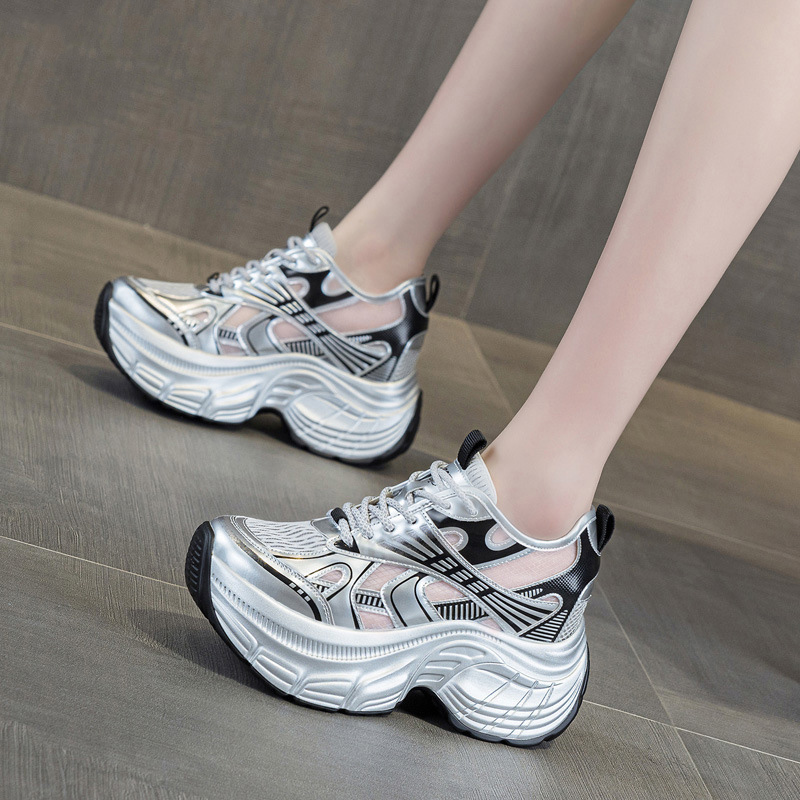 8cm Hidden Height Increasing P - Mesh Sneaker Women review and price