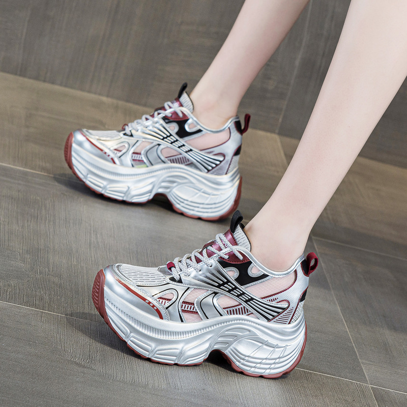 8cm Hidden Height Increasing P - Mesh Sneaker Women review and price