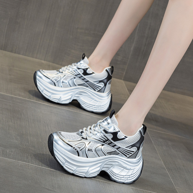 8cm Hidden Height Increasing P - Mesh Sneaker Women review and price