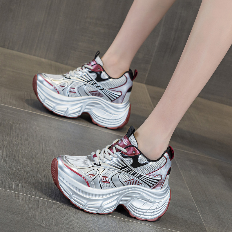 8cm Hidden Height Increasing P - Mesh Sneaker Women review and price