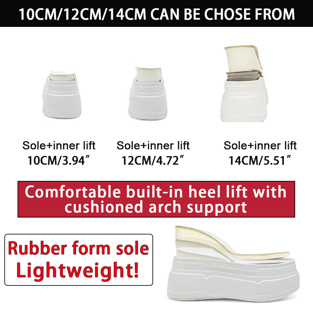 ZJR 10-14cm Chunky Sneakers Wo - Mesh Sneaker Women review and price