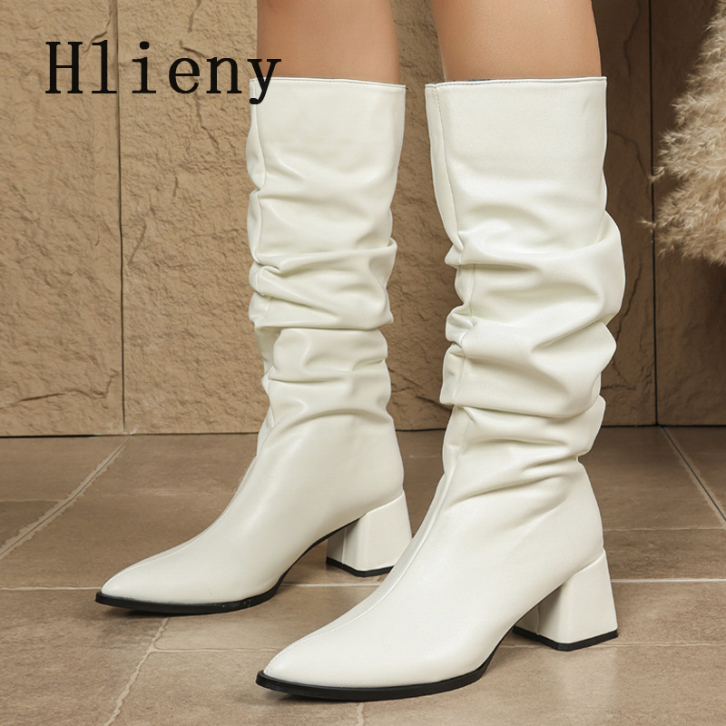 Hlieny Fashion Pleated Leather - Women'S Shoes Size 12 review and price