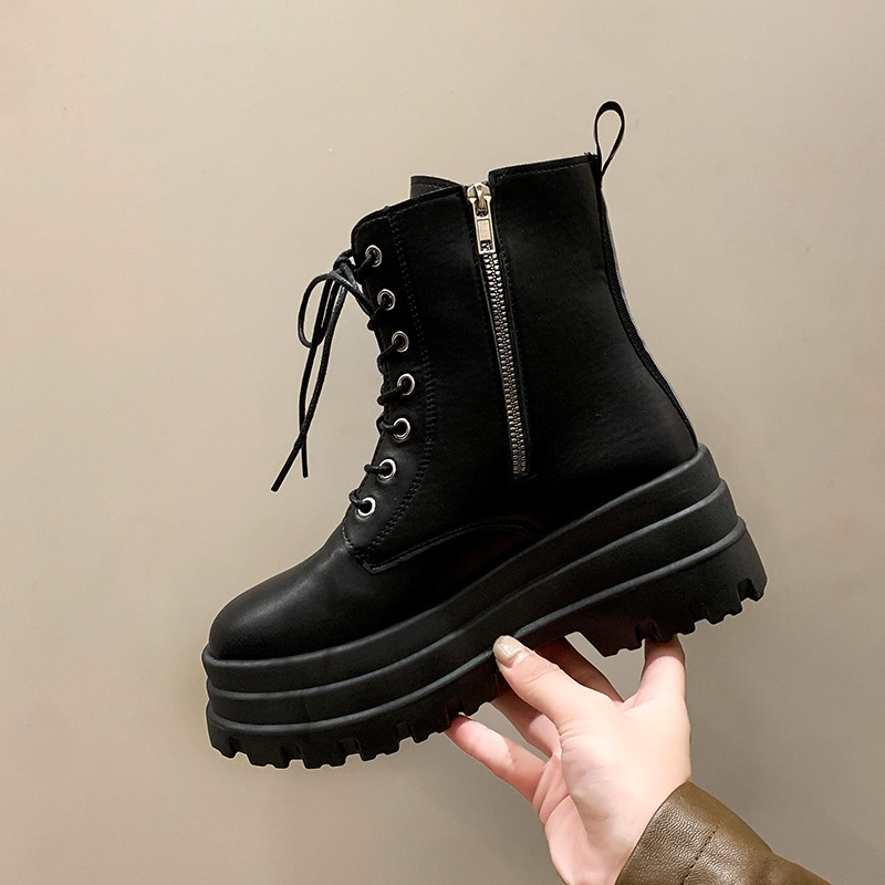 Fall/Winter New Side Zip Platf - Sock Boot Women review and price