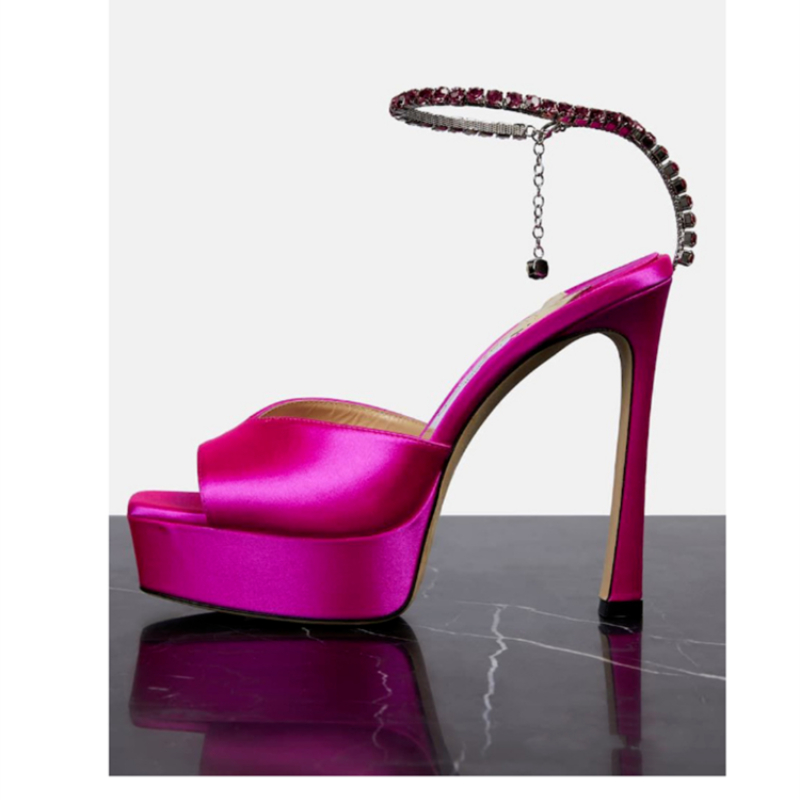 Colorful Chain Water Diamond S - Women Shoes Brands review and price