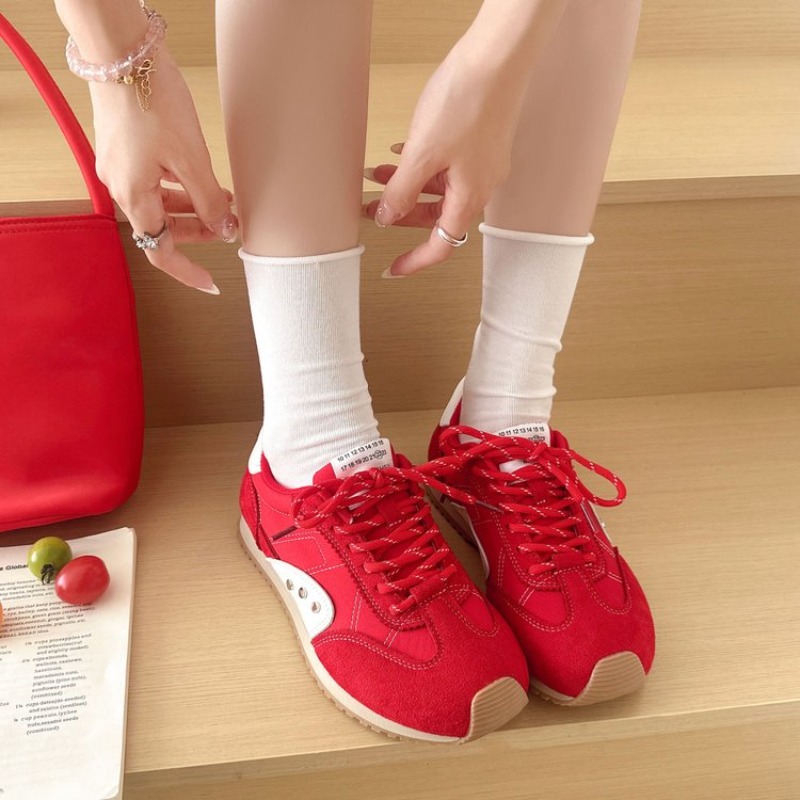 Retro Color Block Sneakers Wom - Women'S Shoes Casual Sneakers review and price