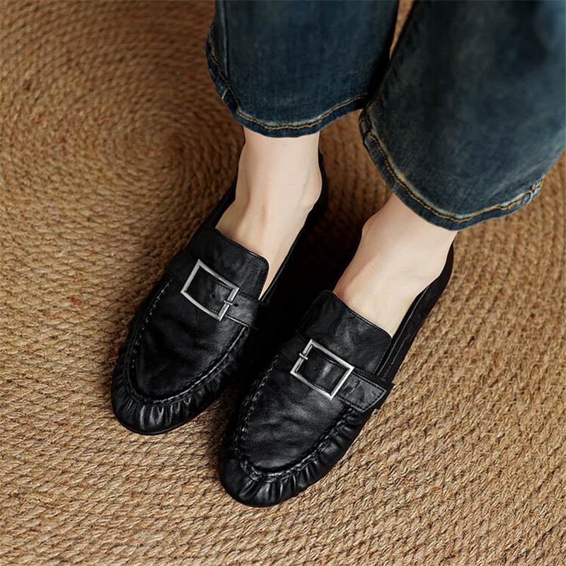 New Autumn Genuine Leather Wom - Women Shoes With Heels review and price