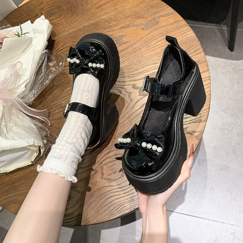 2026 Lolita Shoes Black Super  - Women Shoes With Heels review and price
