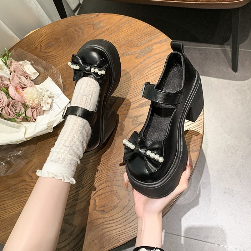 2026 Lolita Shoes Black Super  - Women Shoes With Heels review and price