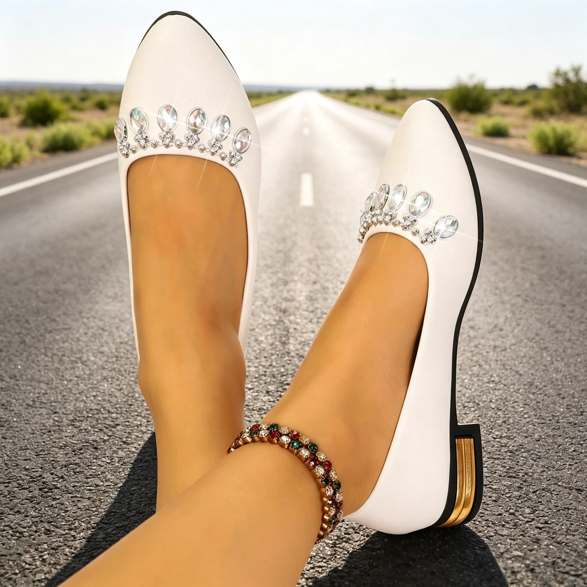 Women Flats Pointed Toe Ballet - Women Shoes With Heels review and price