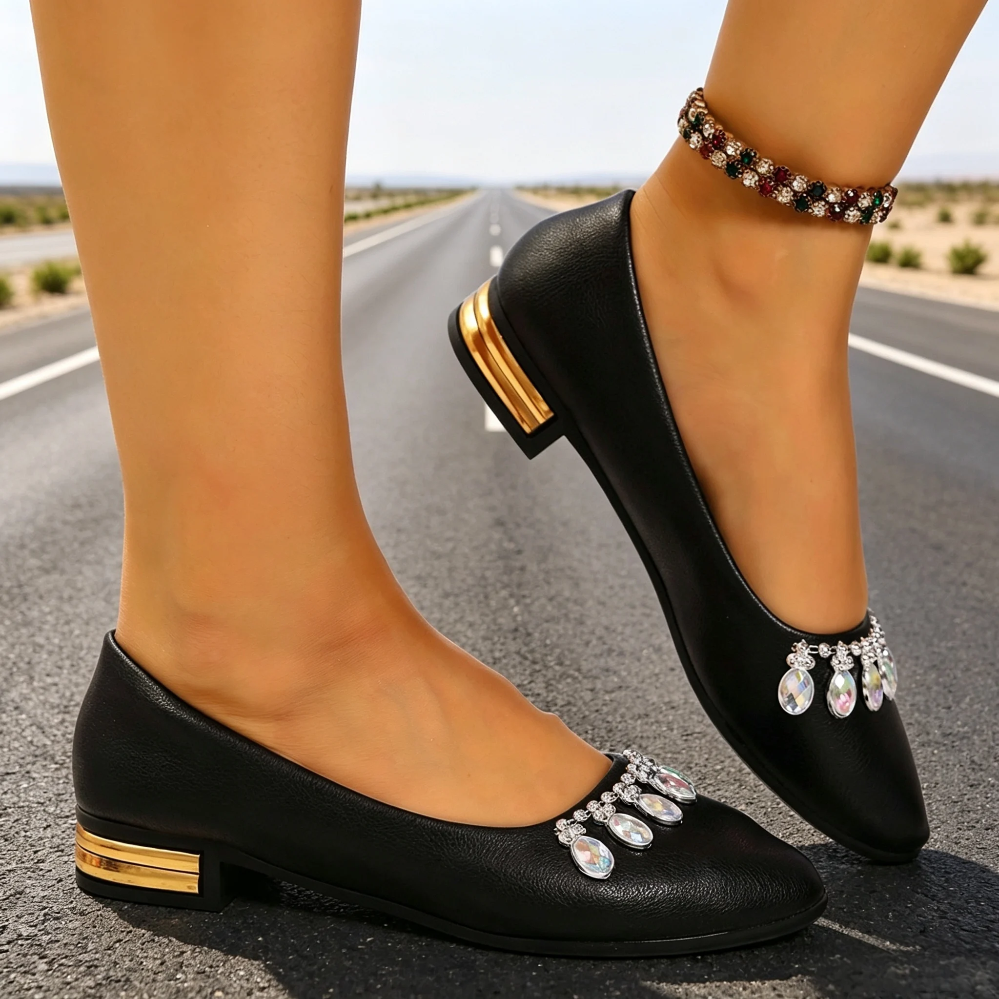 Women Flats Pointed Toe Ballet - Women Shoes With Heels review and price