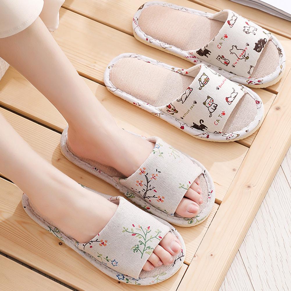 Women Flax Slippers Home Slipp - Women'S Shoes For Flat Feet review and price