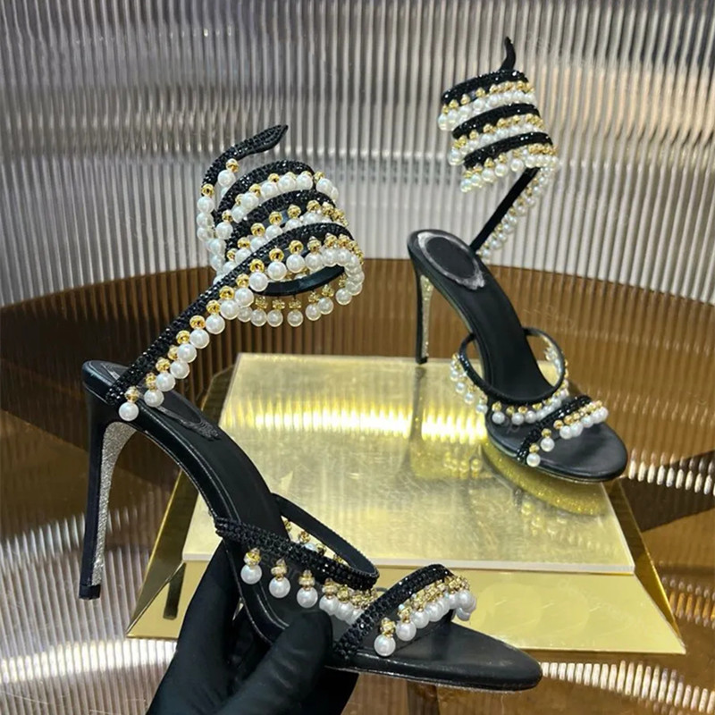 Luxury Rhinestones Pearls Tass - Women Shoes Formal review and price