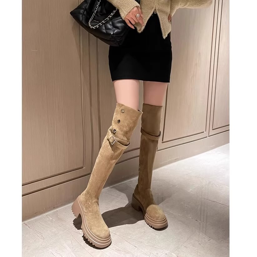 Knee over boots 2025 retro wes - Sock Boot Women review and price
