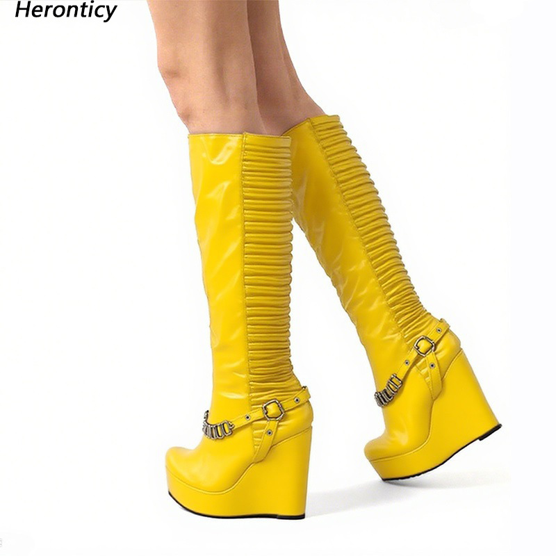 Heronticy Handmade Women Winte - Women'S Shoes Yellow review and price