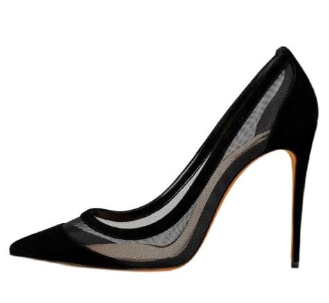 Sexy Nude Pink Black Suede Mes - Women'S Shoes Size 12 review and price