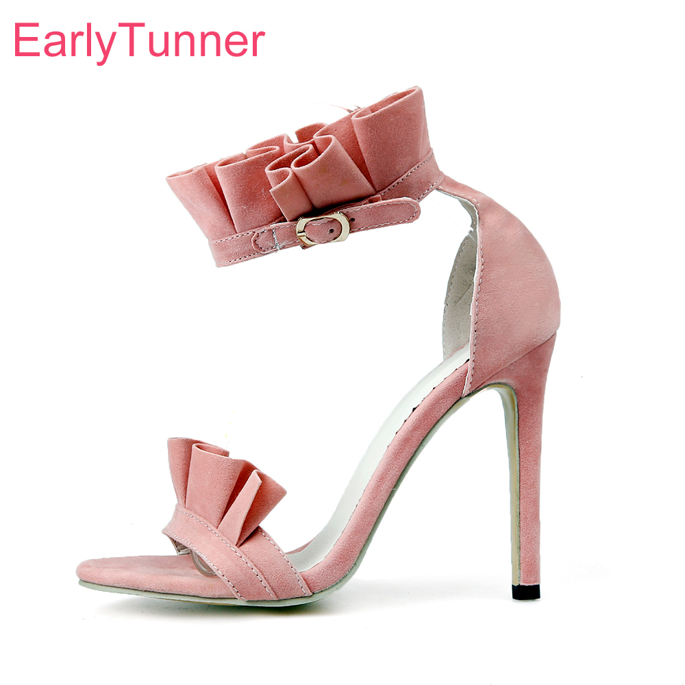 Summer New Pink Fashion Black  - Women'S Shoes Size 12 review and price
