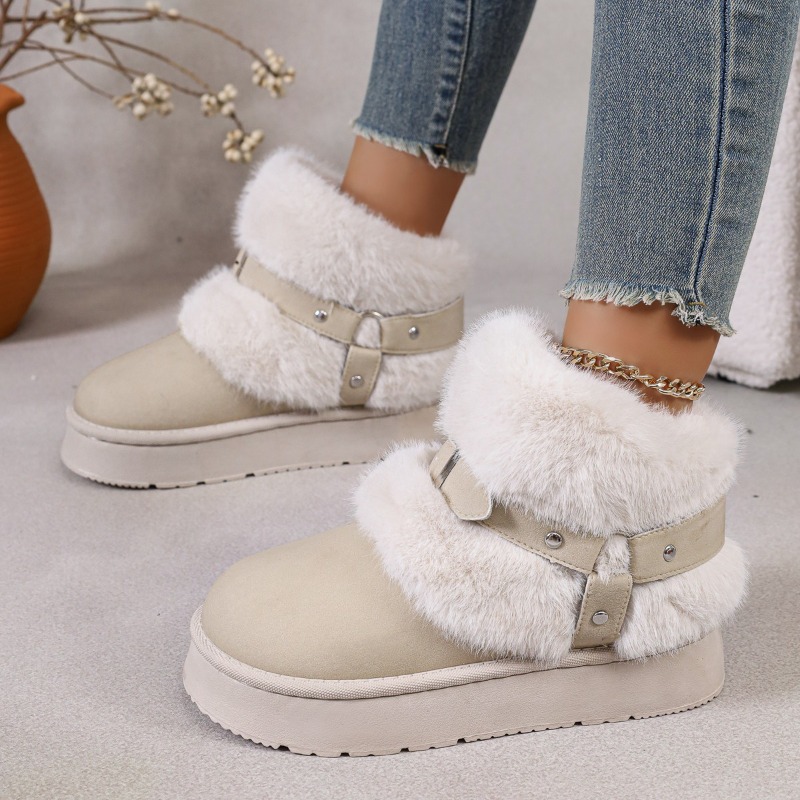Plush Snow Boots Women's 2026  - Women'S Shoes Size 12 review and price