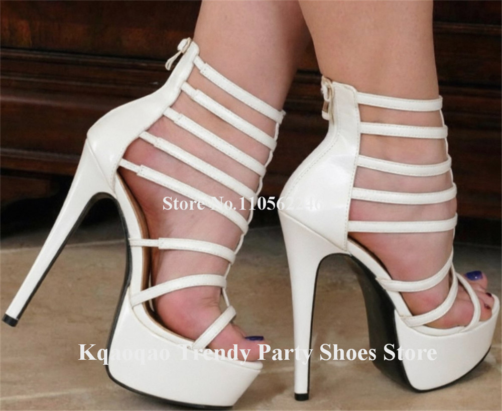 Kqaoqao Sexy Straps Cross Stil - Women'S Shoes Yellow review and price