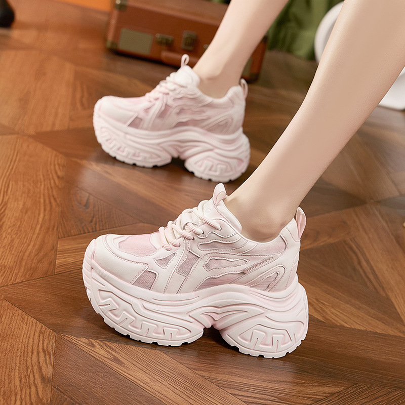 Women's Fashion Chunky Platfor - Mesh Sneaker Women review and price