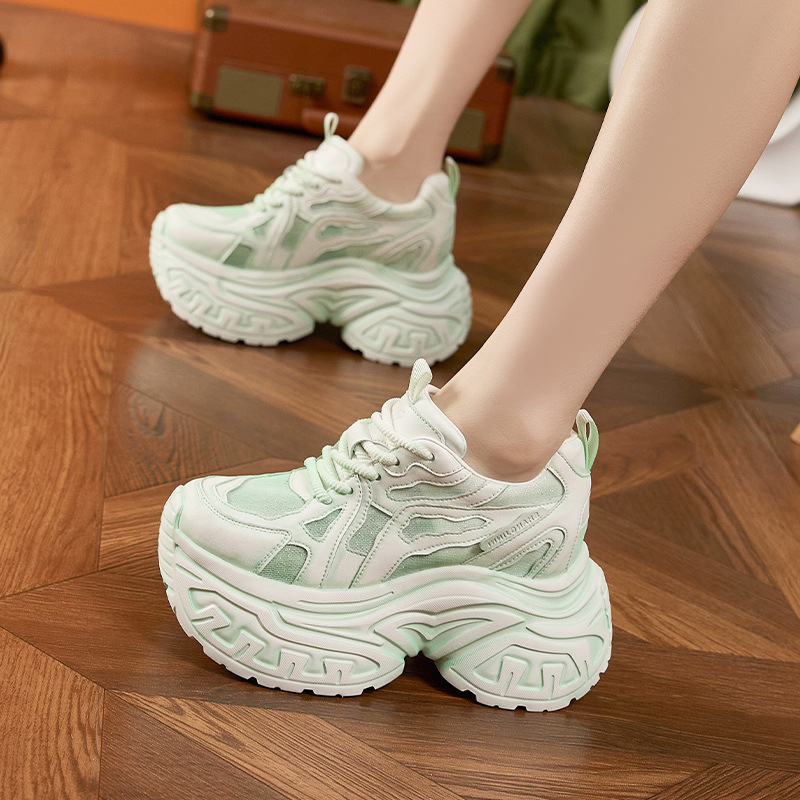 Women's Fashion Chunky Platfor - Mesh Sneaker Women review and price