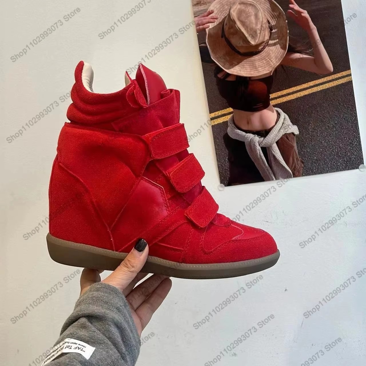 Women Hidden Wedge Heel High‑T - Women'S Shoes Casual Sneakers review and price