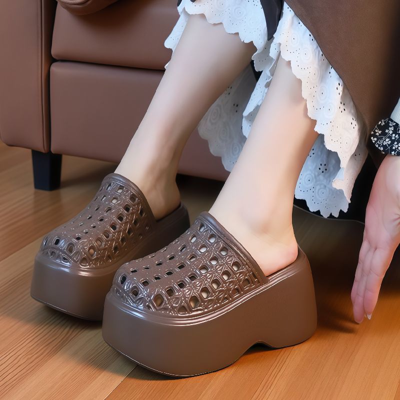 New Cut-Outs High Heels EVA Sa - Women'S Shoes For Flat Feet review and price